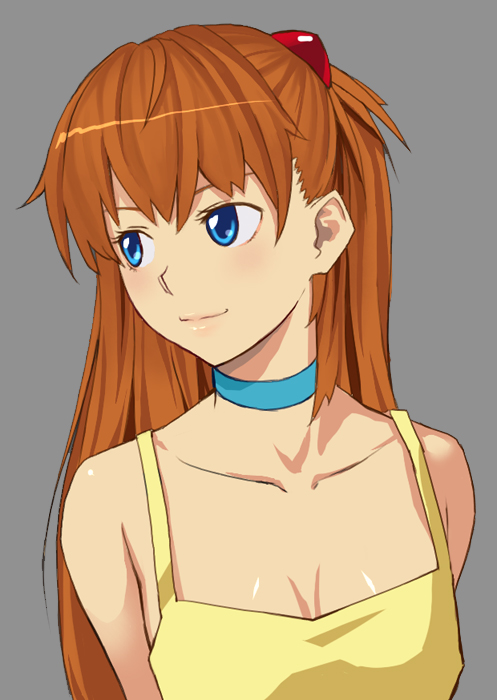 souryuu asuka langley (neon genesis evangelion) drawn by k+