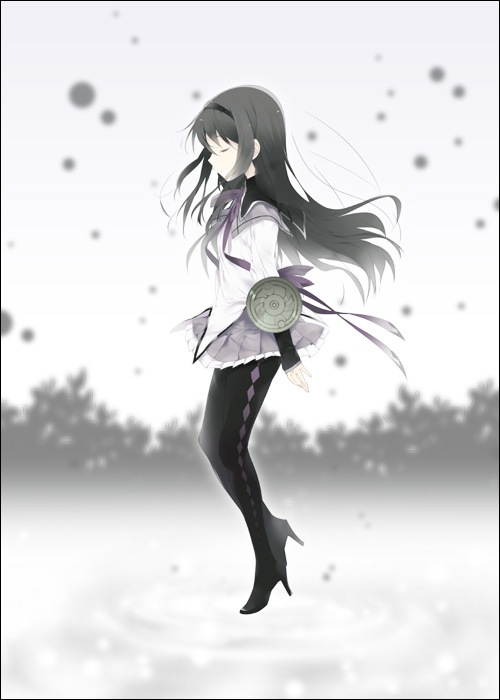 akemi homura (mahou shoujo madoka magica) drawn by mizuki_makoto
