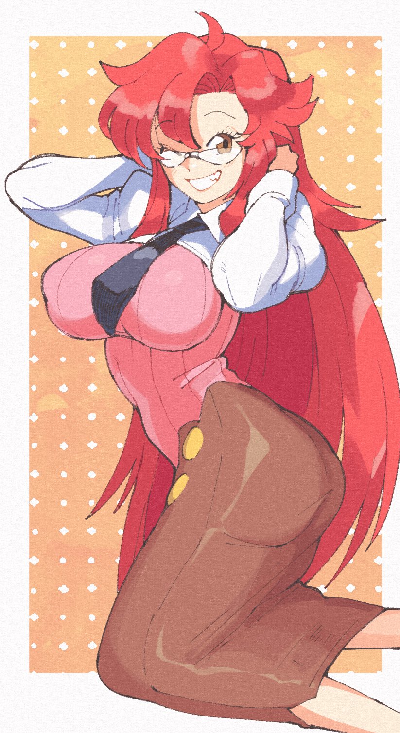 yoko littner and yomako (tengen toppa gurren lagann) drawn by inkerton-kun