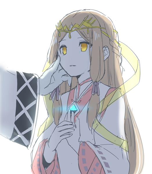 fan la norne and amalthus (xenoblade chronicles and 2 more) drawn by mizuki_riko