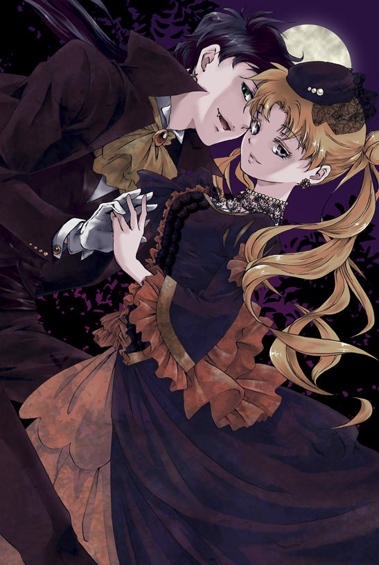 tsukino usagi and seiya kou (bishoujo senshi sailor moon and 1 more) drawn by violetcoral