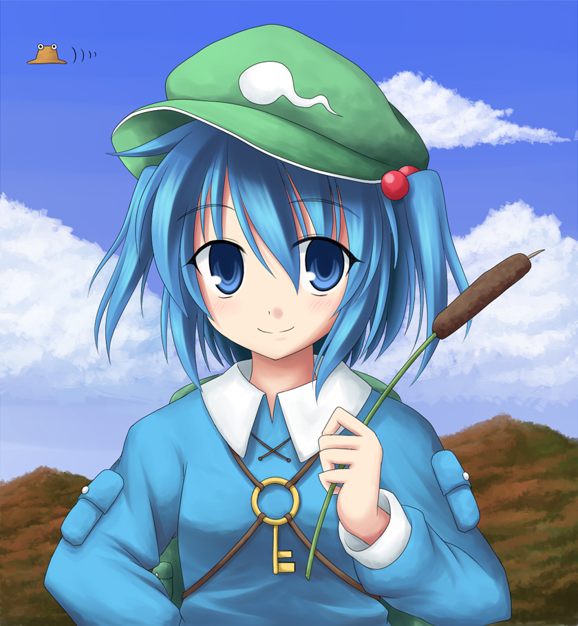 moriya suwako and kawashiro nitori (touhou) drawn by bluepony