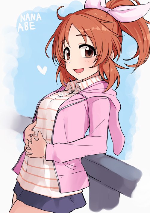 abe nana (idolmaster and 1 more) drawn by omaru_gyuunyuu