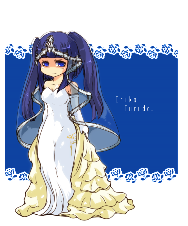 furudo erika (umineko no naku koro ni and 1 more) drawn by shirokura