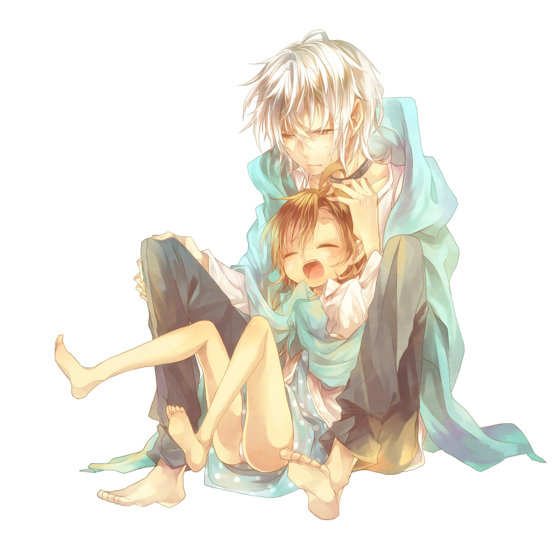 accelerator and last order (toaru majutsu no index) drawn by tsukudato