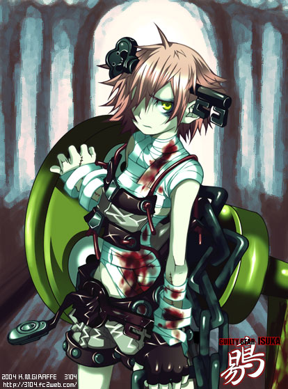 a.b.a and paracelsus (guilty gear) drawn by konohana_m_giraffe