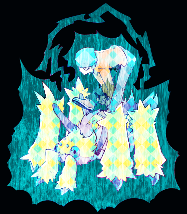 galvantula and rocker (pokemon and 1 more) drawn by minashirazu