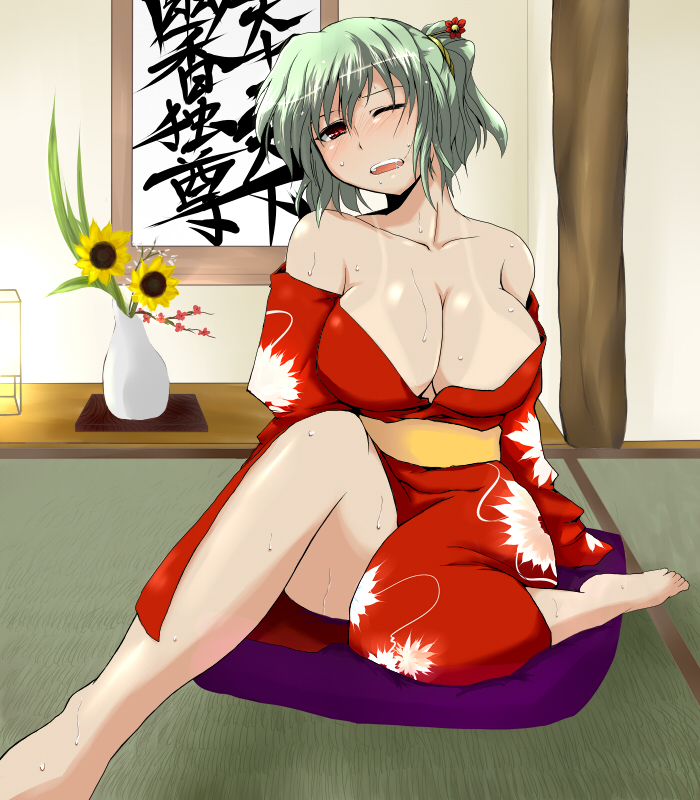 kazami yuuka (touhou) drawn by haji_(hajiko)