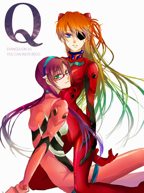 souryuu asuka langley and makinami mari illustrious (neon genesis evangelion and 2 more) drawn by r-idicule