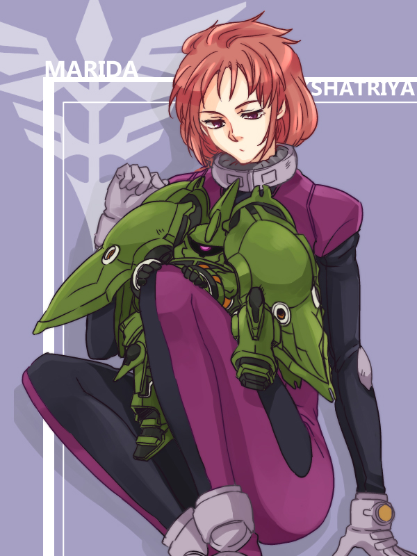 marida cruz and kshatriya (gundam and 2 more) drawn by hisui_(paingumi)