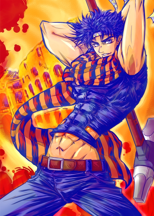 joseph joestar (jojo no kimyou na bouken and 1 more) drawn by nicoseiga7369798