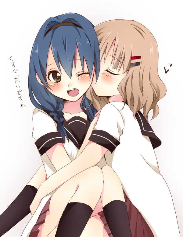 oomuro sakurako and furutani himawari (yuruyuri) drawn by sao_(0060)