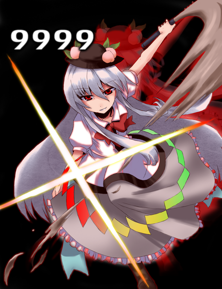 hinanawi tenshi, buront, and buronko (touhou and 3 more) drawn by oyaji-sou