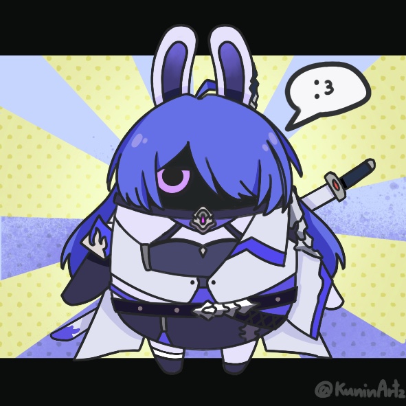 acheron (honkai and 3 more) drawn by kuninartz