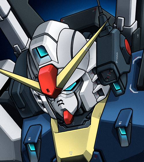 gundam mk ii (gundam and 1 more) drawn by noah_noah