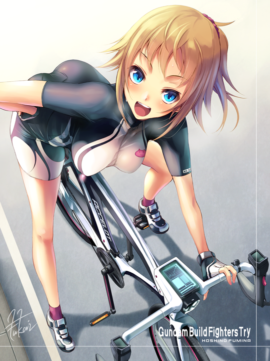 hoshino fumina (gundam and 2 more) drawn by fukai_ryosuke