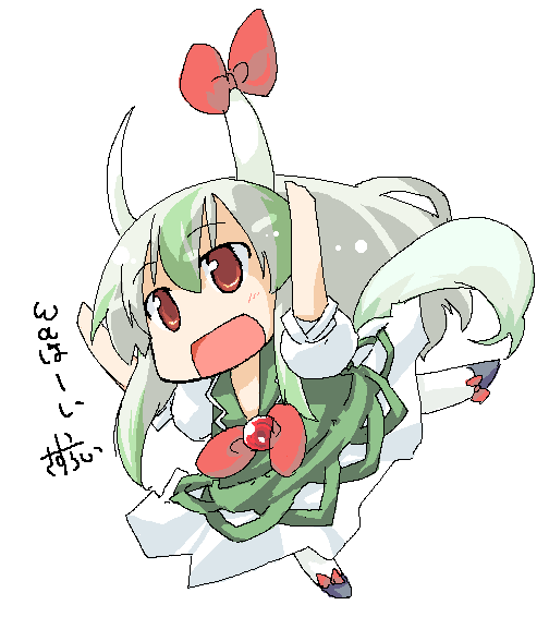 kamishirasawa keine and ex-keine (touhou) drawn by sasurai