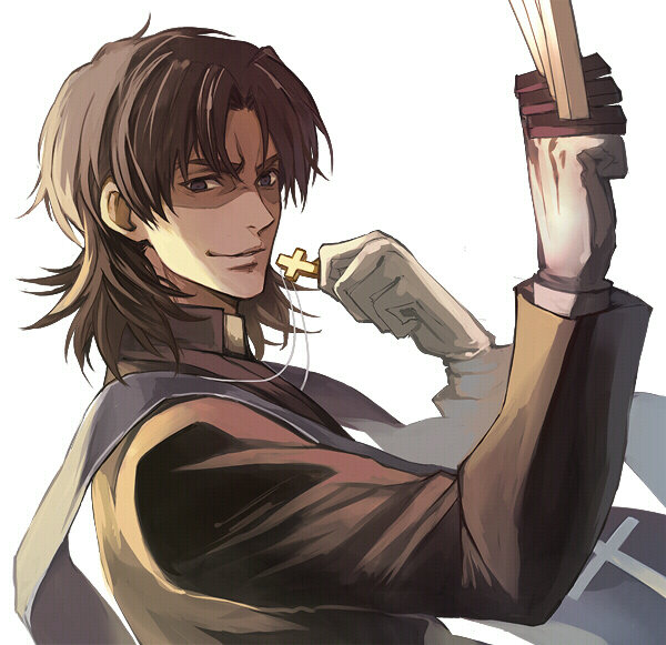 kotomine kirei and grigori rasputin (fate and 1 more) drawn by nijihayashi