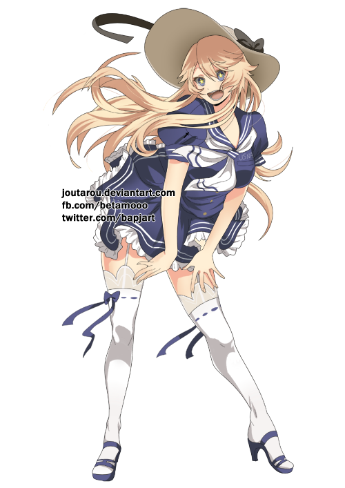iowa (kantai collection and 1 more) drawn by beta_(joutarou)