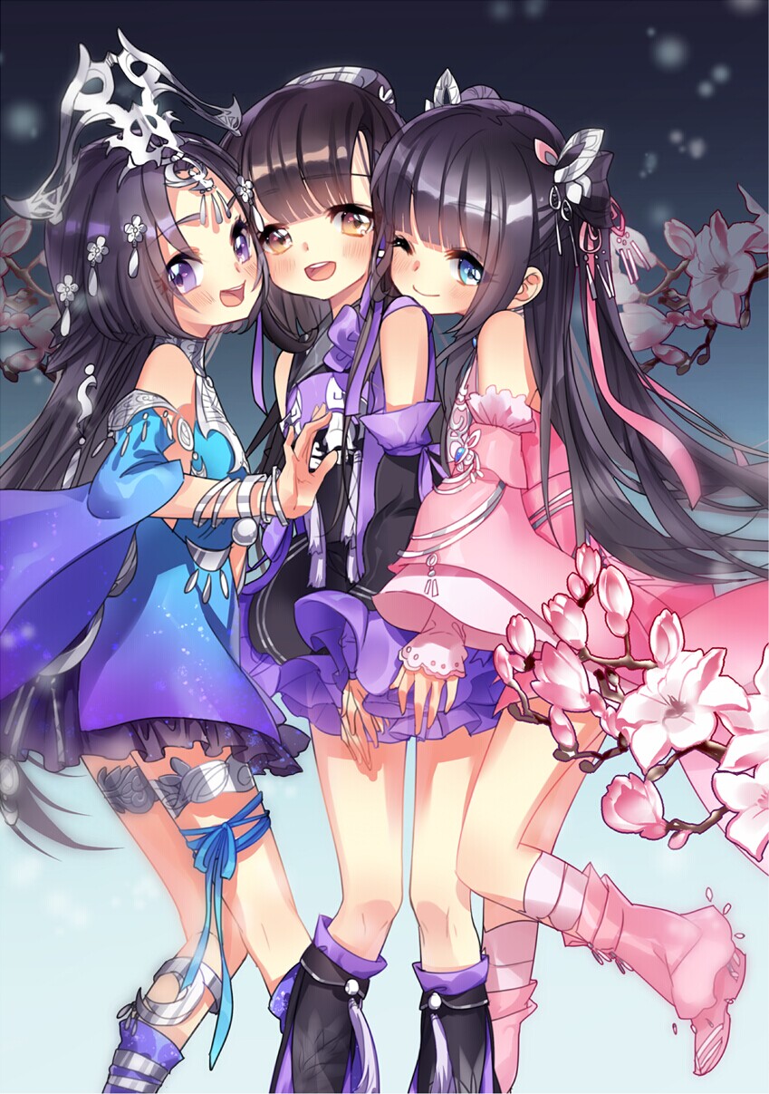 jianxia qingyuan and 1 more drawn by nicohi