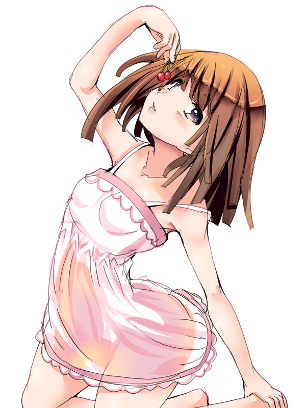 sengoku nadeko (monogatari and 1 more) drawn by shiranagi