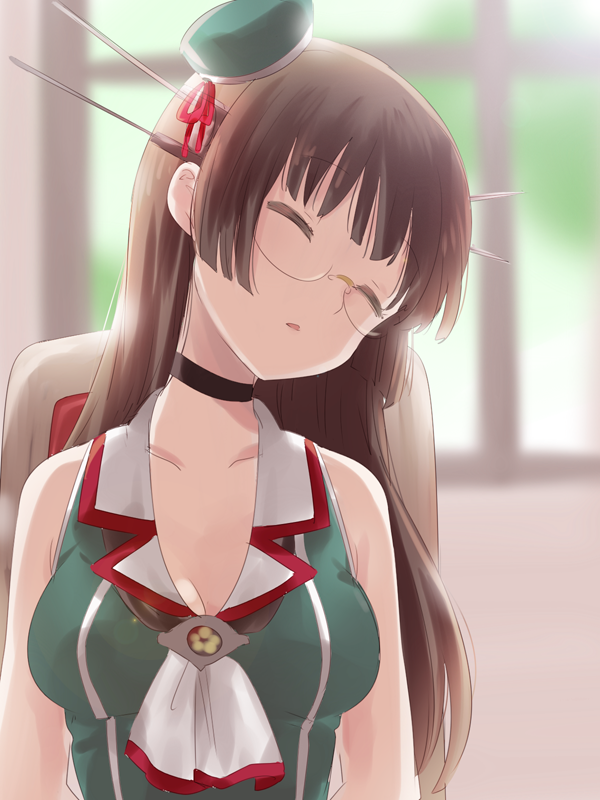 choukai and choukai kai ni (kantai collection) drawn by ica