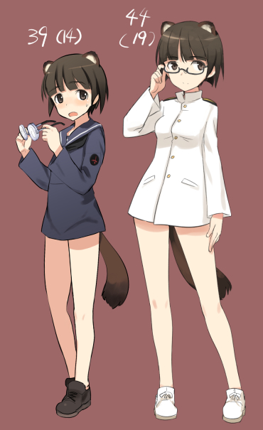 sakomizu haruka (world witches series and 1 more) drawn by shimada_fumikane