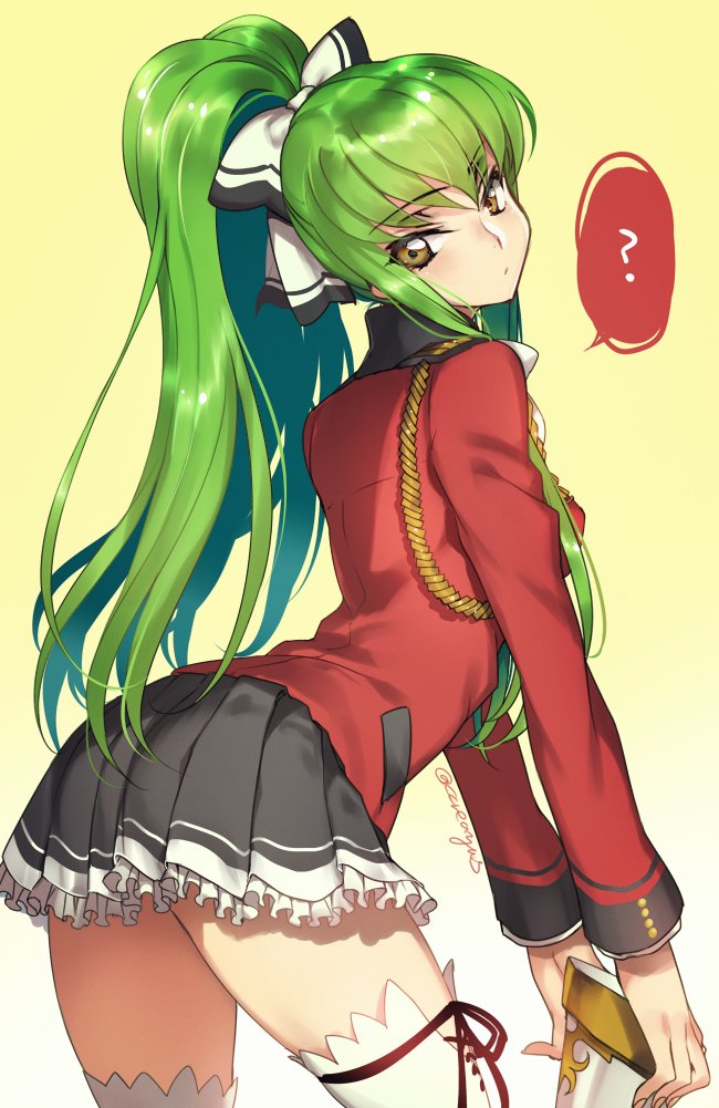 c.c. and sento isuzu (code geass and 1 more) drawn by creayus