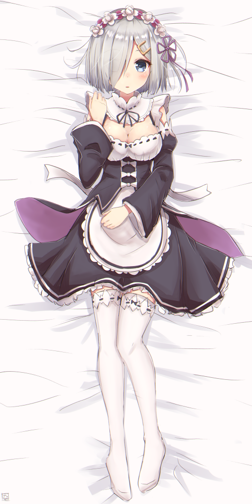 hamakaze and rem (kantai collection and 1 more) drawn by nayuhi_(yukimuu14)