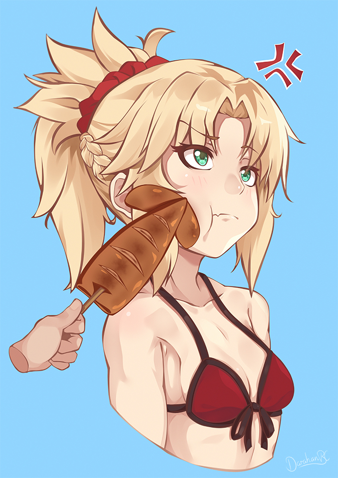 mordred (fate and 2 more) drawn by darahan