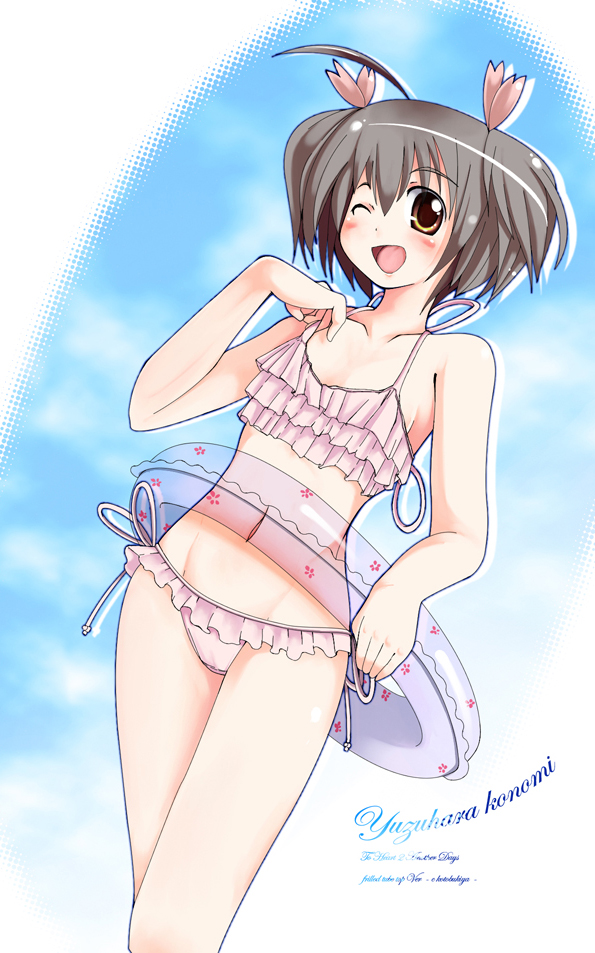 yuzuhara konomi (to heart and 1 more) drawn by hubrael