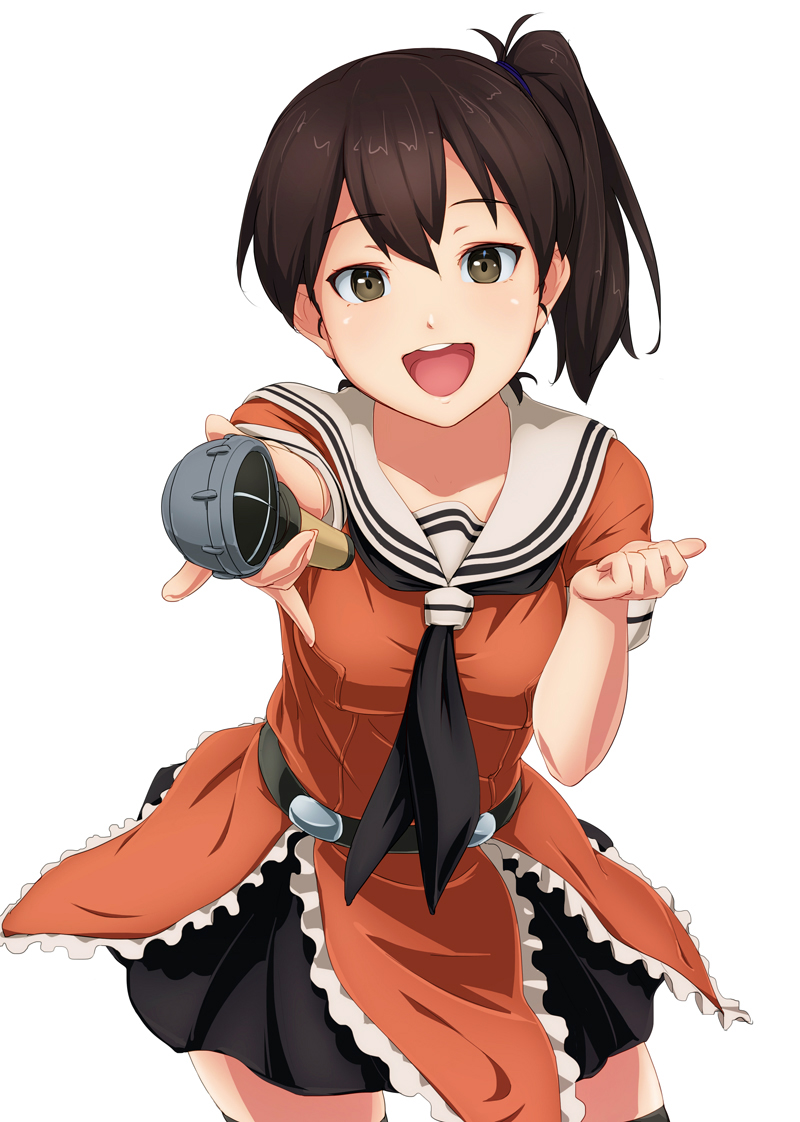 kaga and naka (kantai collection) drawn by 4690_(tkpbsk)