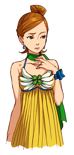 alita tiala (ace attorney and 1 more) drawn by kobashi