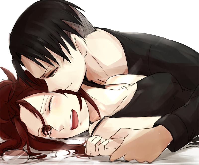 levi and hange zoe (shingeki no kyojin) drawn by tobidaizu