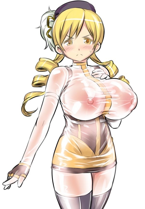 tomoe mami (mahou shoujo madoka magica) drawn by 774_(nanashi)
