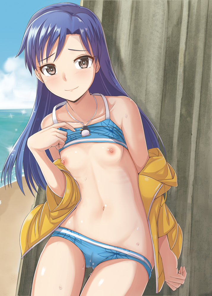 kisaragi chihaya (idolmaster) drawn by dan_(orange_train)