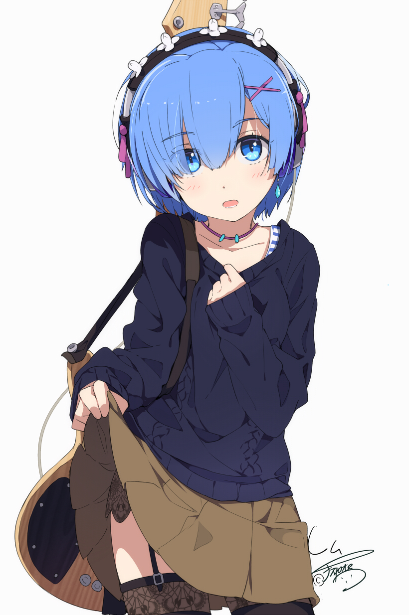 rem (re:zero kara hajimeru isekai seikatsu) drawn by ogipote