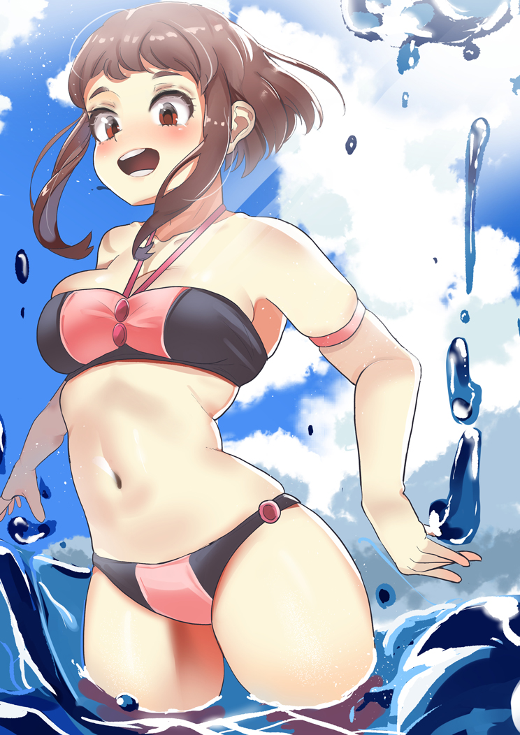 uraraka ochaco (boku no hero academia) drawn by zd_(pixiv6210083)
