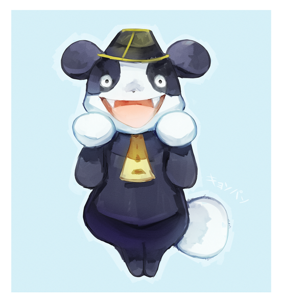 kyonpan (pokemon and 1 more) drawn by jaibus