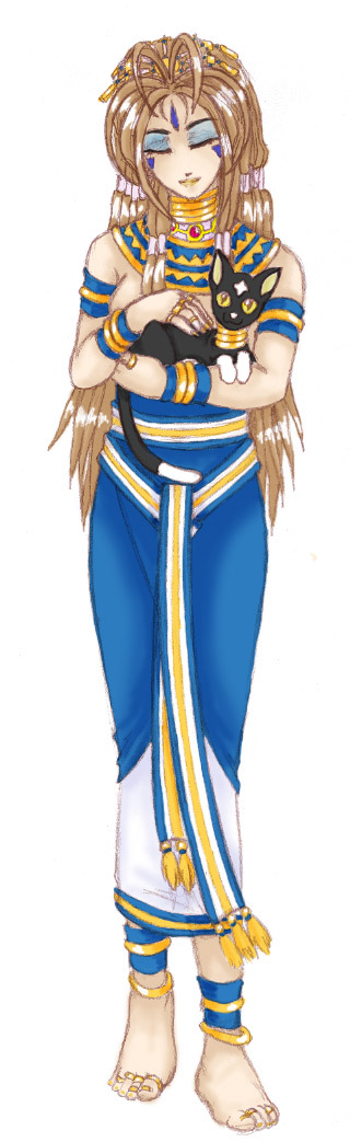 belldandy and velsper (aa megami-sama) drawn by artistmeli