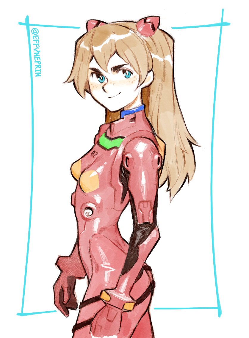 souryuu asuka langley (neon genesis evangelion) drawn by effy_neprin