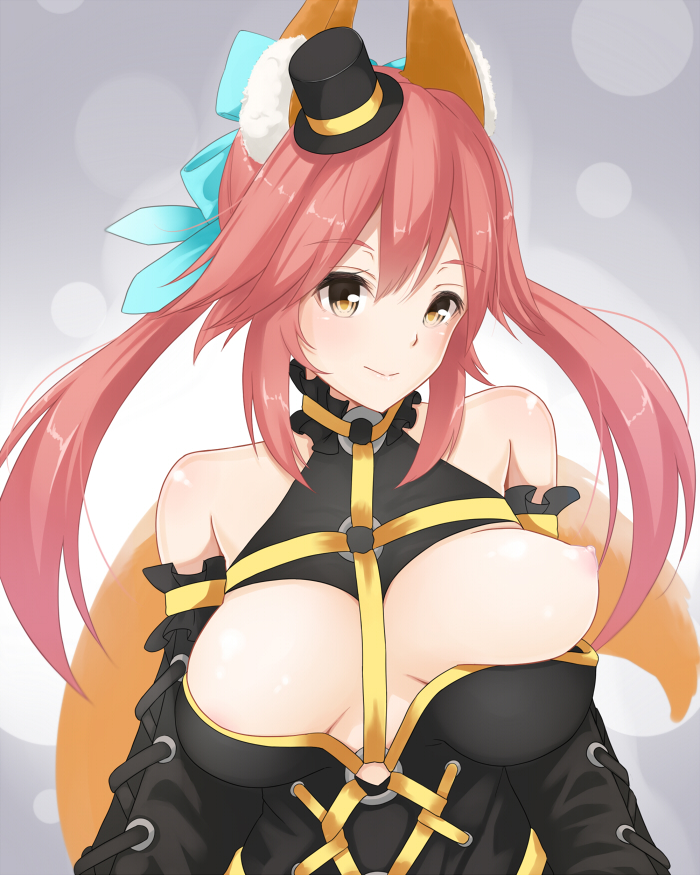 tamamo and tamamo no mae (fate and 1 more) drawn by anza_tomo