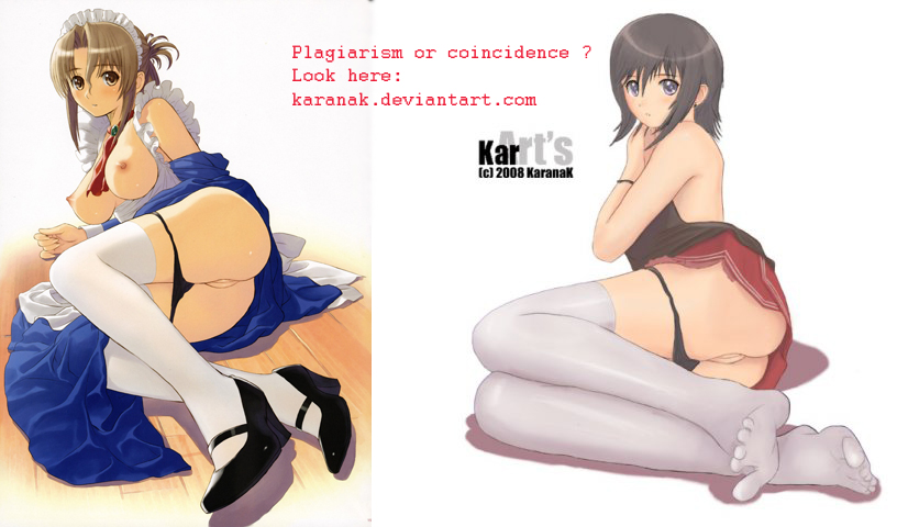 maria (hayate no gotoku!) drawn by karanak and tony_taka