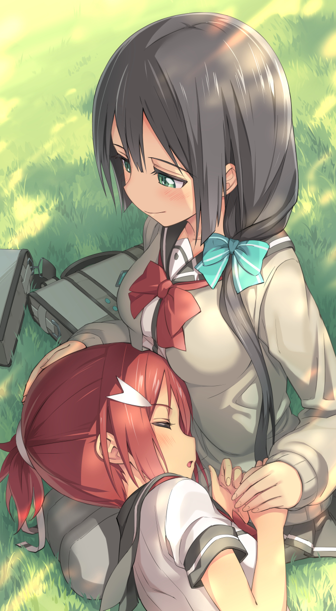 yuuki yuuna and tougou mimori (yuusha de aru and 1 more) drawn by michairu