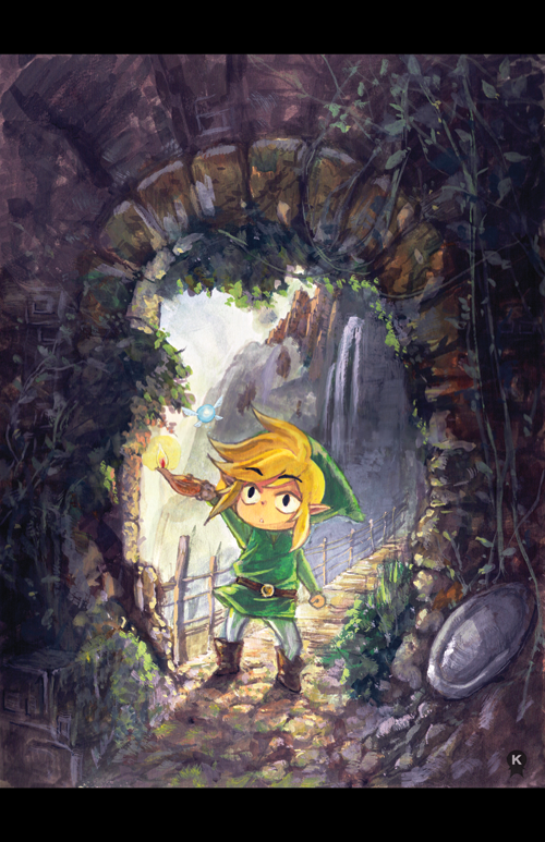 link, toon link, and ciela (the legend of zelda and 2 more) drawn by fundoshi_(tofupoid)
