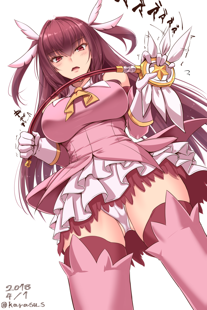 illyasviel von einzbern, scathach, prisma illya, and magical ruby (fate and 2 more) drawn by akitsuki_karasu