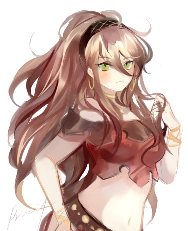 primrose azelhart (octopath traveler and 1 more) drawn by aubz