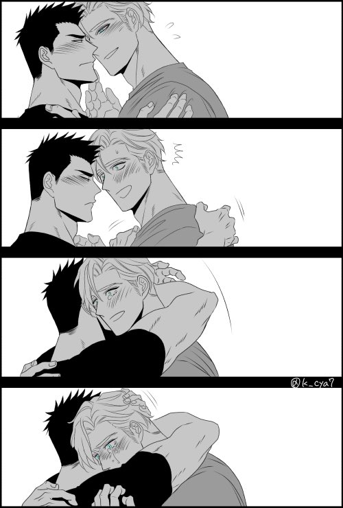ao isami and lewis smith (yuuki bakuhatsu bang bravern) drawn by chako_(k_cya7)