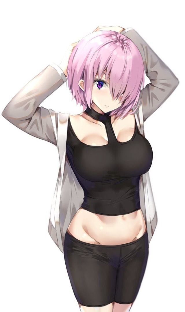 mash kyrielight (fate and 1 more) drawn by kanikou