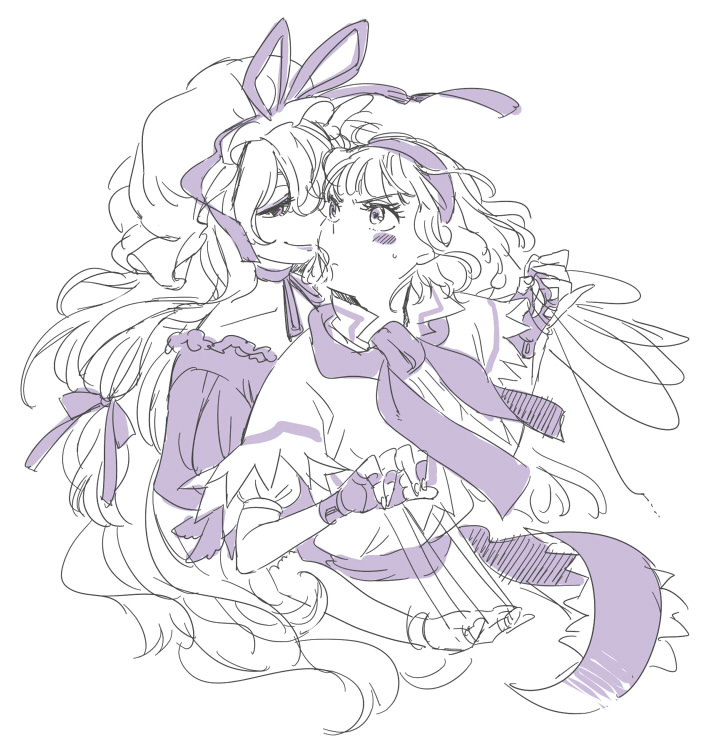 alice margatroid and yakumo yukari (touhou) drawn by yukataro
